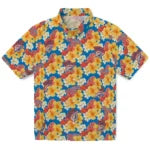 Oklahoma City Thunder Hawaiian Shirt - Hibiscus Tropics | Hula Hawaiian Shirts