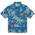 Oklahoma City Thunder Hawaiian Shirt - Palm Tree Island | Hula Hawaiian Shirts