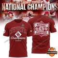 Oklahoma Sooners 2026 NCAA Division I Baseball National Champions T-Shirt - LeagueLockerGear