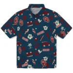 Oklahoma Sooners Hawaiian Shirt - Beach Vibe | Hula Hawaiian Shirts