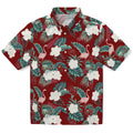 Oklahoma Sooners Hawaiian Shirt - Flamingo and Hibiscus | Hula Hawaiian Shirts