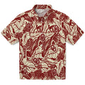 Oklahoma Sooners Hawaiian Shirt - Monstera Layer | Hula Hawaiian Shirts