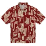 Oklahoma Sooners Hawaiian Shirt - Turtle Lines | Hula Hawaiian Shirts