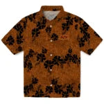 Oklahoma State Cowboys Hawaiian Shirt - 50th State Flower | Hula Hawaiian Shirts