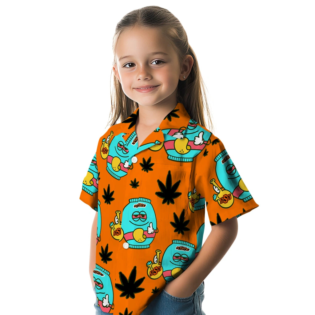 Oklahoma State Cowboys Hawaiian Shirt - Chill Vibe | Hula Hawaiian Shirts