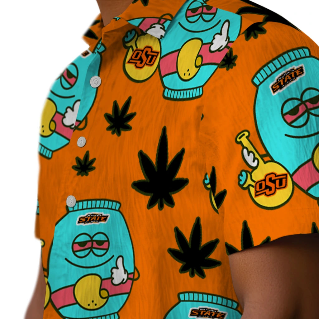 Oklahoma State Cowboys Hawaiian Shirt - Chill Vibe | Hula Hawaiian Shirts