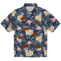 Oklahoma State Cowboys Hawaiian Shirt - Flamingo Hibiscus | Hula Hawaiian Shirts