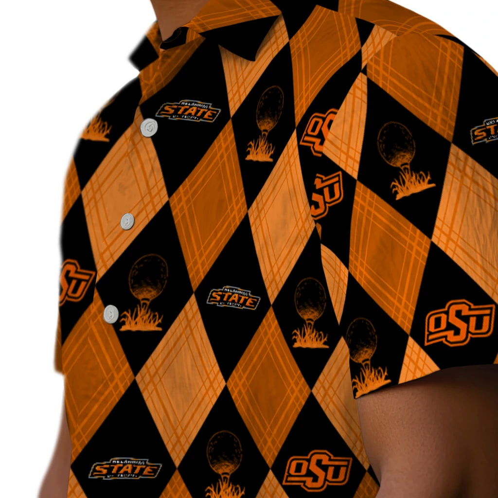 Oklahoma State Cowboys Hawaiian Shirt - Golfing Plaid | Hula Hawaiian Shirts
