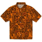Oklahoma State Cowboys Hawaiian Shirt - Leaf Outline | Hula Hawaiian Shirts