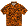 Oklahoma State Cowboys Hawaiian Shirt - Leaf Outline | Hula Hawaiian Shirts