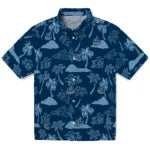 Old Dominion Monarchs Hawaiian Shirt - Palm And Clouds | Hula Hawaiian Shirts