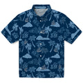 Old Dominion Monarchs Hawaiian Shirt - Palm And Clouds | Hula Hawaiian Shirts