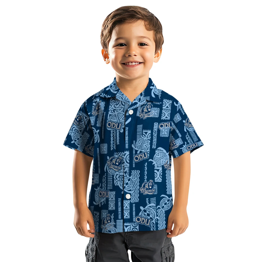 Old Dominion Monarchs Hawaiian Shirt - Turtle Lines | Hula Hawaiian Shirts