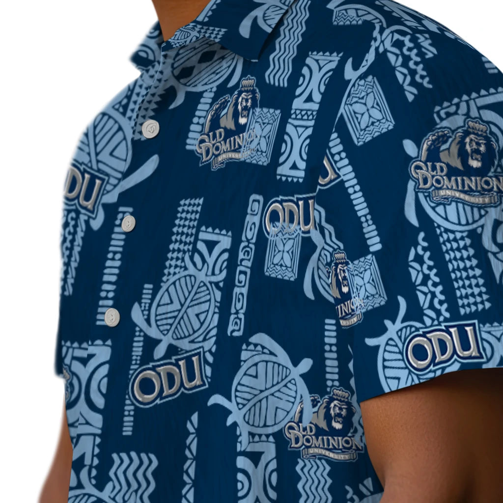 Old Dominion Monarchs Hawaiian Shirt - Turtle Lines | Hula Hawaiian Shirts