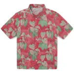 Ole Miss Rebels Hawaiian Shirt - Anthurium Overlay | Hula Hawaiian Shirts