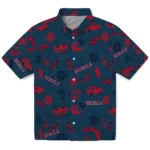 Ole Miss Rebels Hawaiian Shirt - Beach Vibe | Hula Hawaiian Shirts