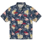 Ole Miss Rebels Hawaiian Shirt - Flamingo Hibiscus | Hula Hawaiian Shirts