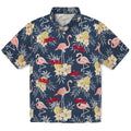 Ole Miss Rebels Hawaiian Shirt - Flamingo Hibiscus | Hula Hawaiian Shirts