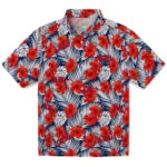 Ole Miss Rebels Hawaiian Shirt - Hibiscus Fiesta | Hula Hawaiian Shirts