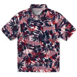Ole Miss Rebels Hawaiian Shirt - Hibiscus Overlay | Hula Hawaiian Shirts