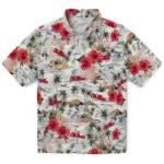 Ole Miss Rebels Hawaiian Shirt - Hibiscus Seaside | Hula Hawaiian Shirts