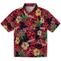 Ole Miss Rebels Hawaiian Shirt - Hibiscus Tiki Jungle | Hula Hawaiian Shirts