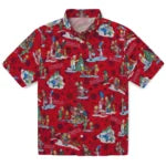 Ole Miss Rebels Hawaiian Shirt - Simpsons Christmas | Hula Hawaiian Shirts