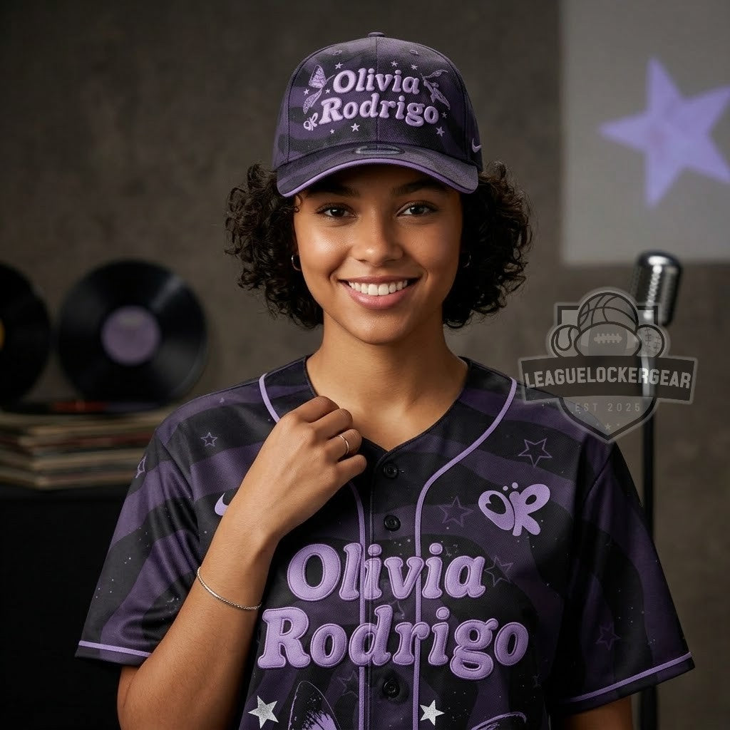 Olivia Rodrigo The Unraveled Tour 2026 Baseball Jersey - LeagueLockerGear