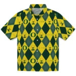 Oregon Ducks Hawaiian Shirt - Golfing Plaid | Hula Hawaiian Shirts