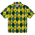 Oregon Ducks Hawaiian Shirt - Golfing Plaid | Hula Hawaiian Shirts