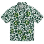Oregon Ducks Hawaiian Shirt - Hibiscus Motif | Hula Hawaiian Shirts