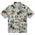 Oregon Ducks Hawaiian Shirt - Hibiscus Seaside | Hula Hawaiian Shirts