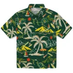 Oregon Ducks Hawaiian Shirt - Palm Tree Island | Hula Hawaiian Shirts