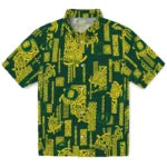Oregon Ducks Hawaiian Shirt - Turtle Lines | Hula Hawaiian Shirts
