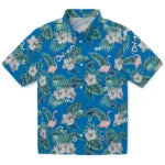 Orlando Magic Hawaiian Shirt - Flamingo and Hibiscus | Hula Hawaiian Shirts