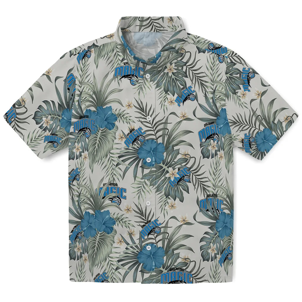 Orlando Magic Hawaiian Shirt - Hibiscus Designs | Hula Hawaiian Shirts