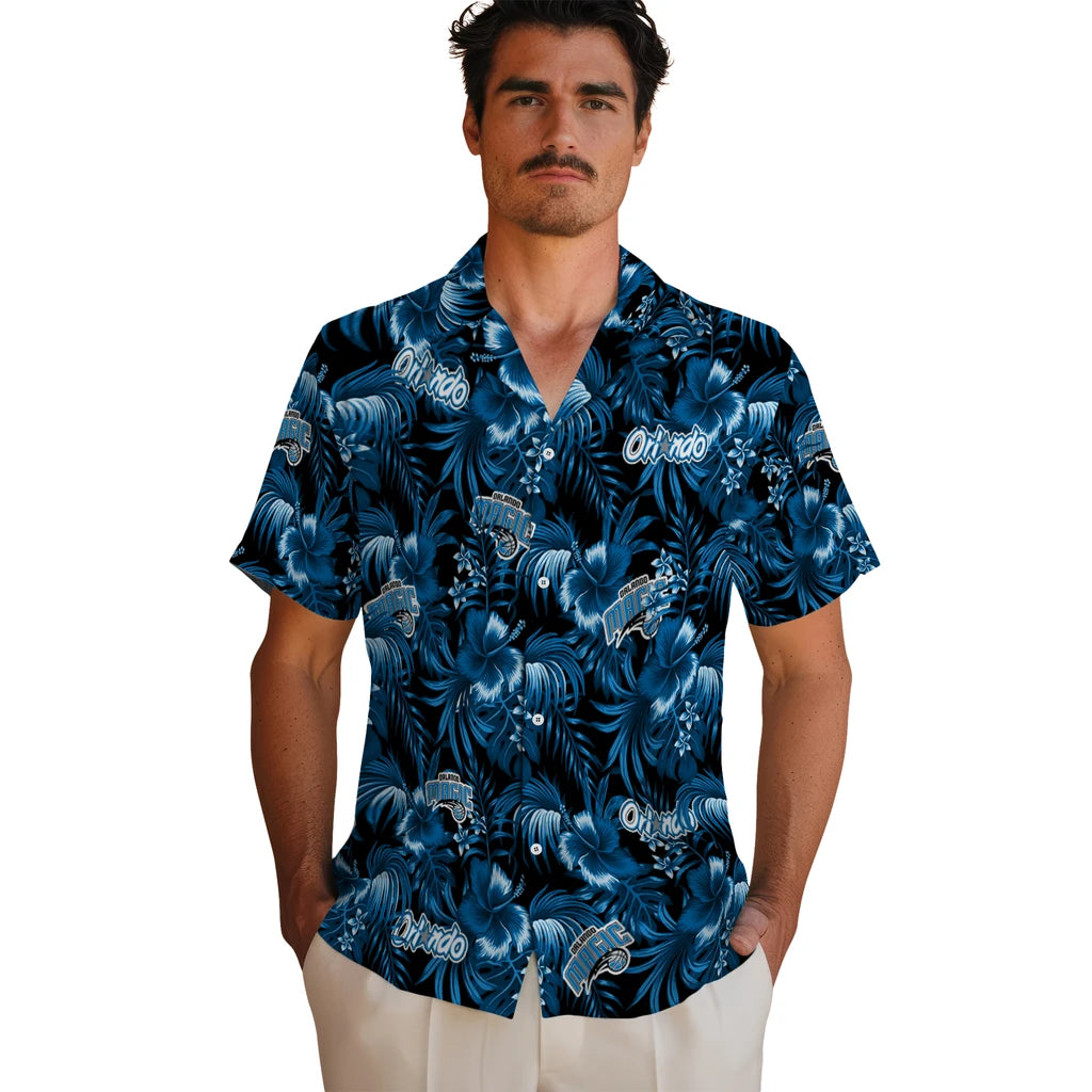 Orlando Magic Hawaiian Shirt - Hibiscus Exotic | Hula Hawaiian Shirts