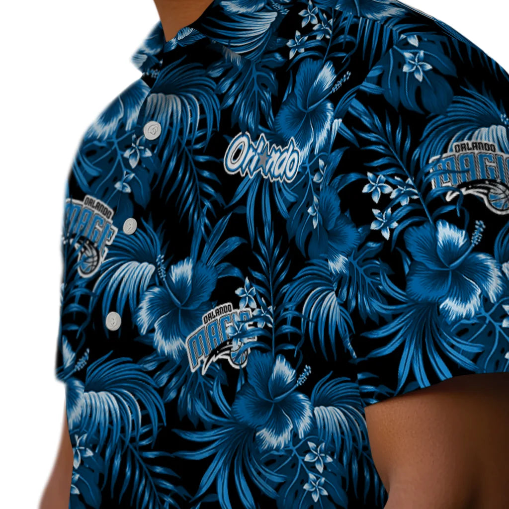 Orlando Magic Hawaiian Shirt - Hibiscus Exotic | Hula Hawaiian Shirts