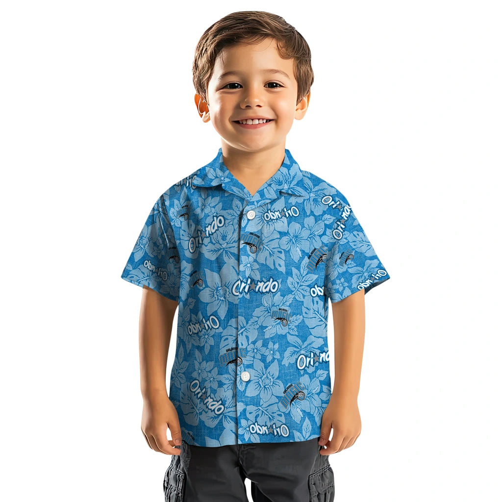 Orlando Magic Hawaiian Shirt - Hibiscus Oasis | Hula Hawaiian Shirts