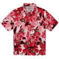 Ottawa Senators Hawaiian Shirt - Hibiscus Arrangement | Hula Hawaiian Shirts