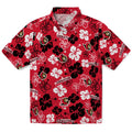 Ottawa Senators Hawaiian Shirt - Hibiscus Flower Design | Hula Hawaiian Shirts