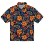 Ottawa Senators Hawaiian Shirt - Hibiscus Foliage | Hula Hawaiian Shirts