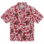 Ottawa Senators Hawaiian Shirt - Hibiscus Motif | Hula Hawaiian Shirts