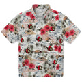 Ottawa Senators Hawaiian Shirt - Hibiscus Seaside | Hula Hawaiian Shirts