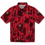 Ottawa Senators Hawaiian Shirt - Turtle Lines | Hula Hawaiian Shirts