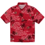 Ottawa Senators Hawaiian Shirt - Wave Palm | Hula Hawaiian Shirts