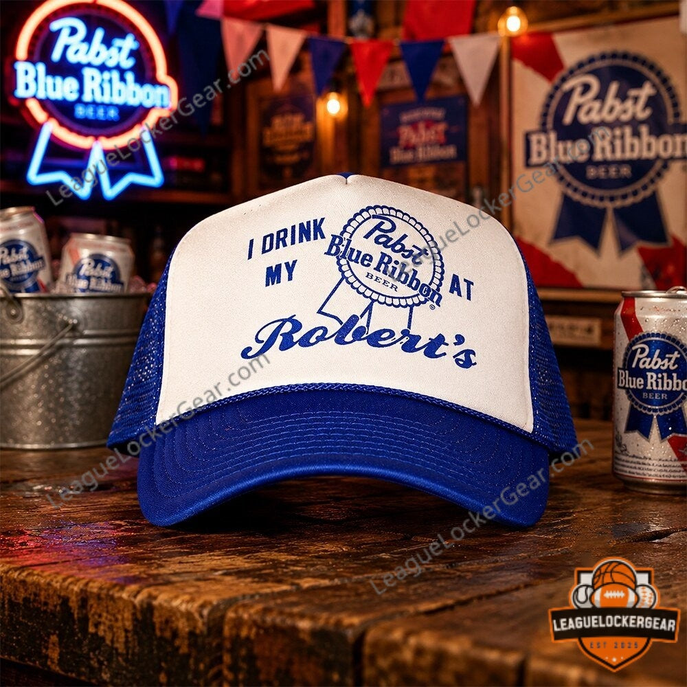 Benicio del Toro I Drink My PBR at Robert's Hat NBA Summer League Cap - LeagueLockerGear
