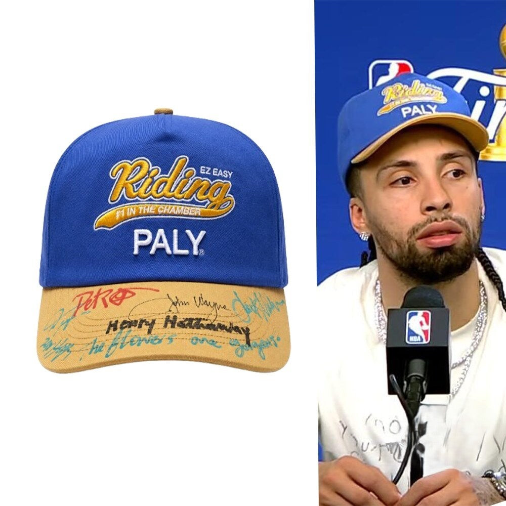 Paly Riding EZ Easy John Wayne Henry Hathaway Baseball Cap - LeagueLockerGear