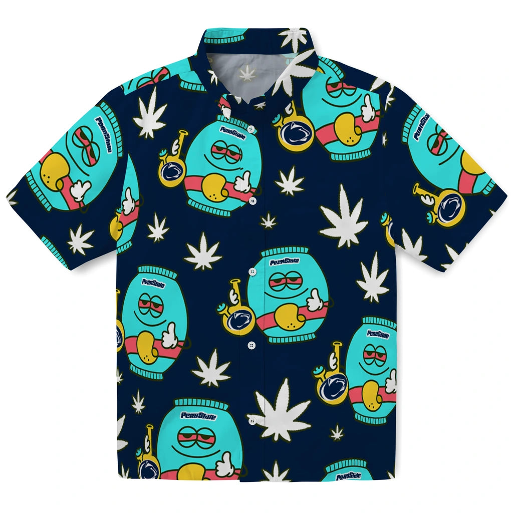Penn State Nittany Lions Hawaiian Shirt - Chill Vibe | Hula Hawaiian Shirts