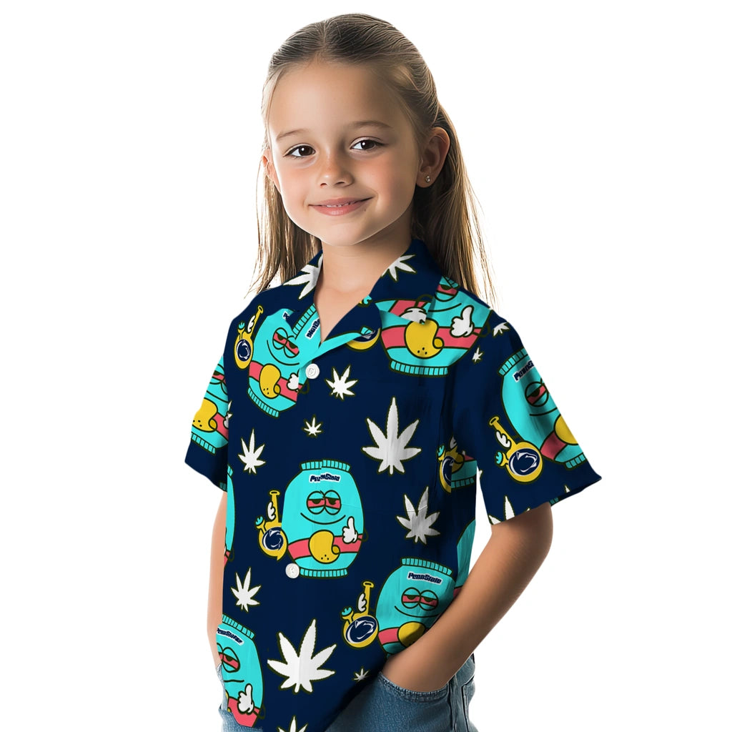 Penn State Nittany Lions Hawaiian Shirt - Chill Vibe | Hula Hawaiian Shirts